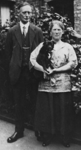 John and Laura with Trixie
